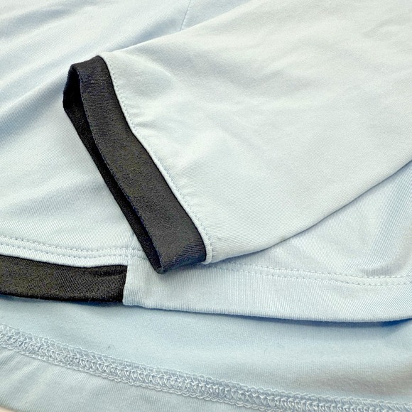 Women's EP Pro Tour Tech Golf Quarter Zip Pullover blue with black trim size M - Picture 9 of 9